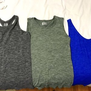 3 Athleta tank tops
